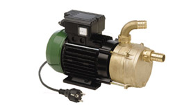 HORIZONTALNE CENTRIFUGALNE PUME OD PREHRAMBENE BRONZE 